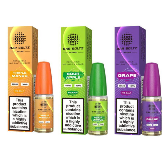 Bar Soltz Legend 10ml Price | All Flavours In Stock