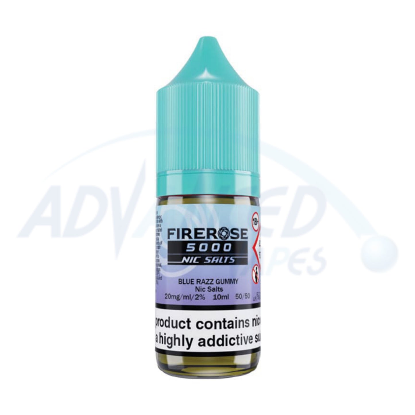 Blue Razz Gummy Elux Firerose 5000 Nic Salt