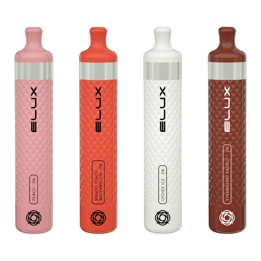 Box Of 10 Elux Flow 600 Puffs Disposable Vape | Best Price