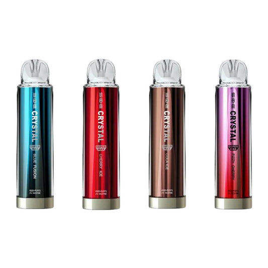 Box Of 10 Ske Crystal Supermax 4500 Puffs | Top Rated