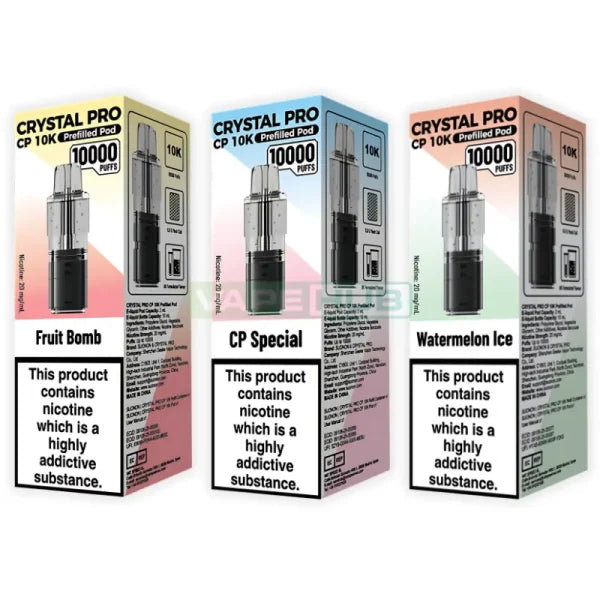 Crystal Pro CP 10K Prefilled Pods | Wholesale Price