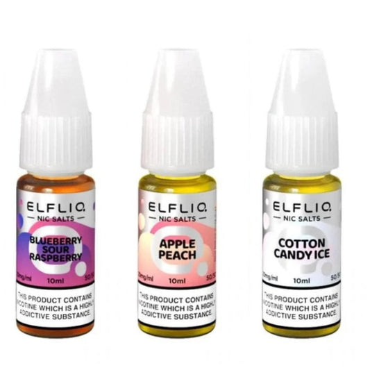 3x Elf Bar Elfliq Nic Salts 10ml | Best Wholesale Price In UK
