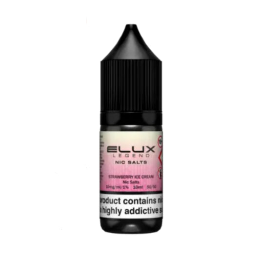 Strawberry Ice Cream Elux Legend 10ml Nic Salt | Best Wholesale Price In UK
