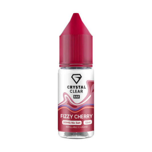 Fizzy Cherry Crystal Clear 10ml Nic Salt E-Liquid | Great Deal Today