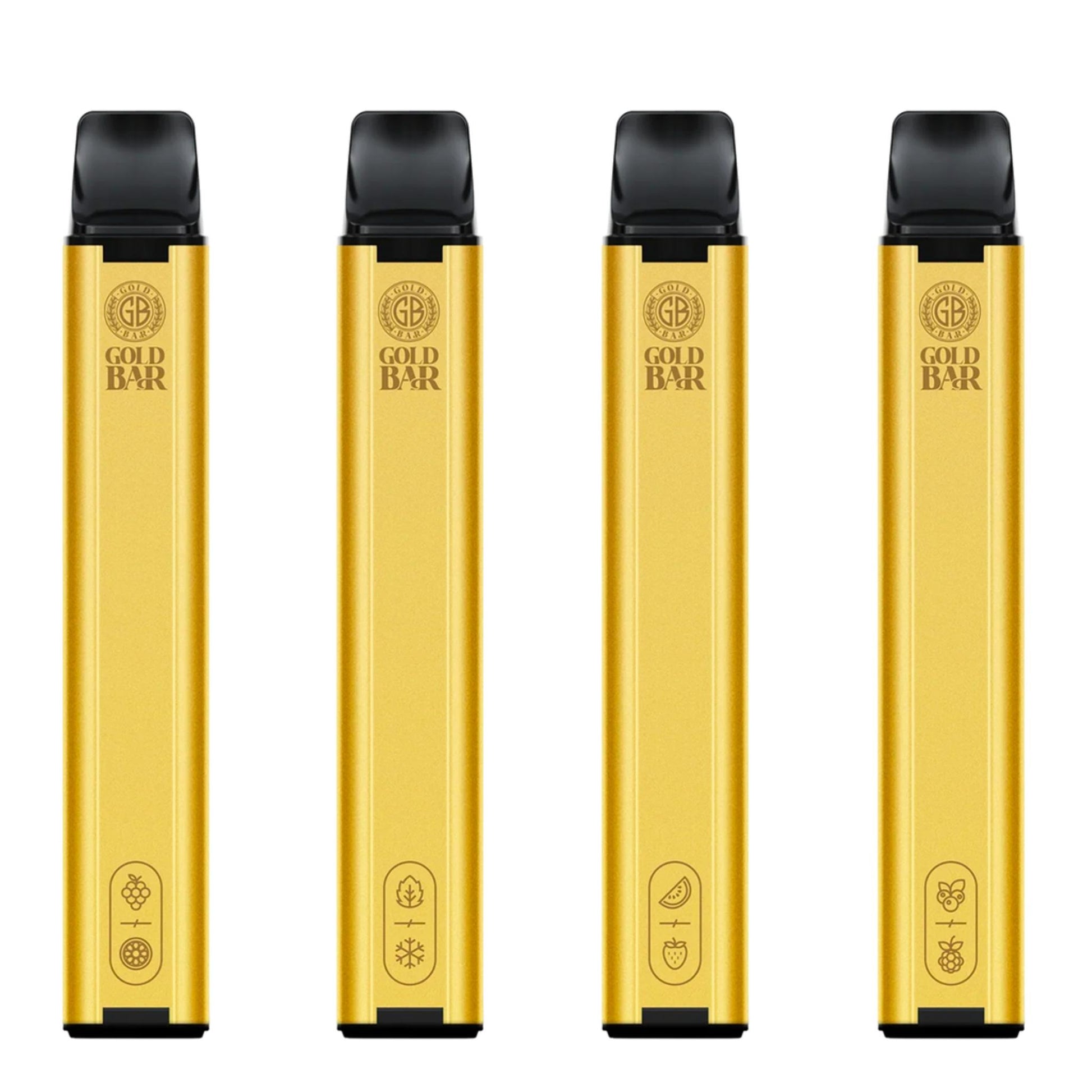 Gold Bar 600 Puffs Disposable Vape | 22 Best Flavours