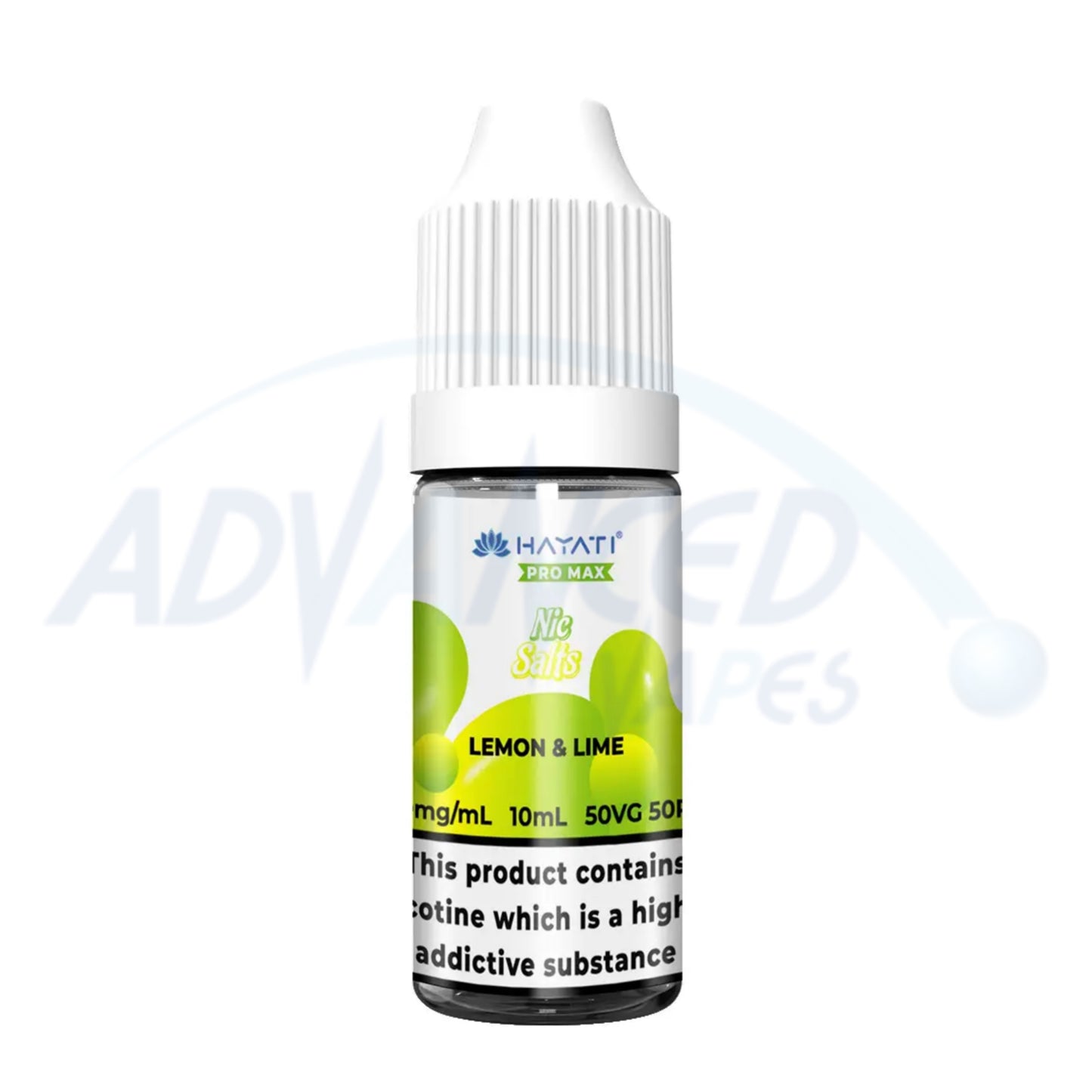 Lemon and Lime Hayati Pro Max 10ml Nic Salt E-Liquid