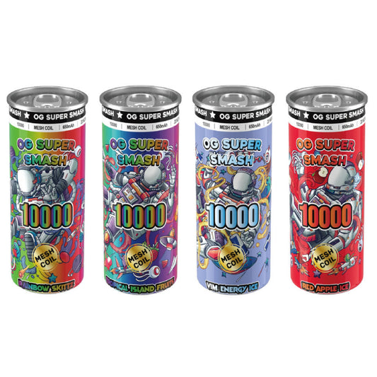 OG Super Smash 10000 Puffs | Lowest Price In UK
