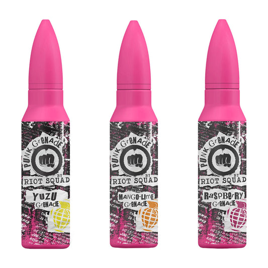 Riot Squad 50ml Shortfill E-liquids | Best Wholesale Price In UK