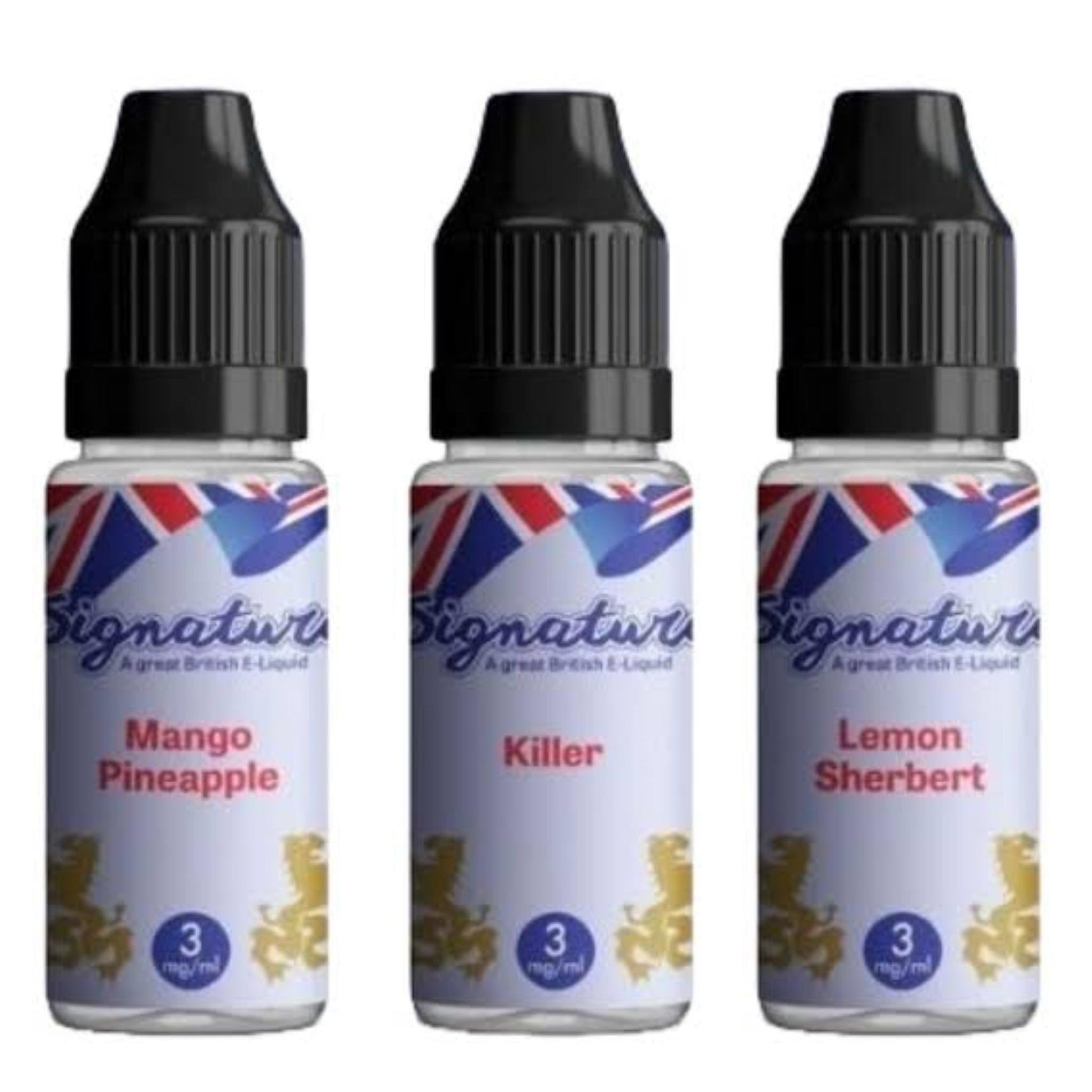 3x Signature 10ml Flavours | Best Price