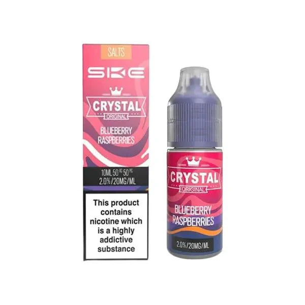 Blueberry Raspberries Ske Crystal 10ml Nic Salts E-liquid