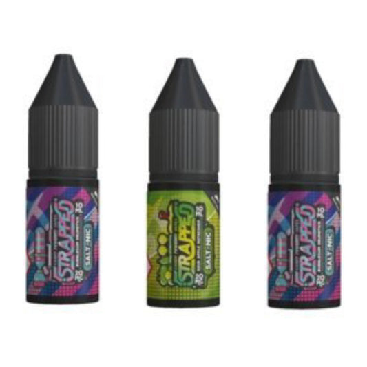 Strapped 10ml Nic Salt E-liquids | All Flavours | Any 3 For £9