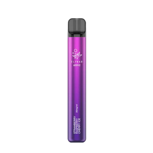 Strawberry Raspberry Cherry Ice Elf Bar V2 600 | Lowest Price In UK