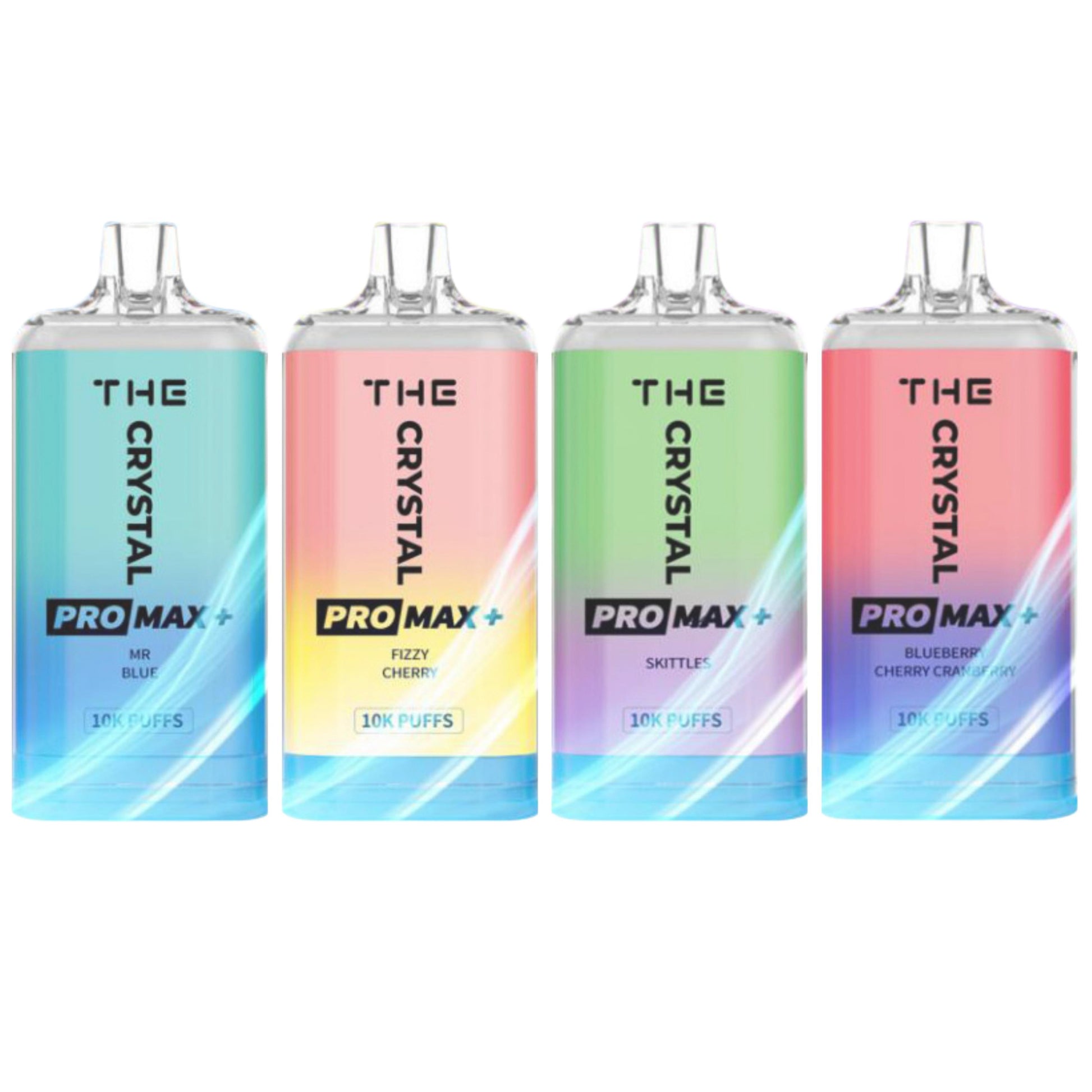 Box Of 10 Crystal Pro Max + WGA 10000 Puffs | 45+ Flavours
