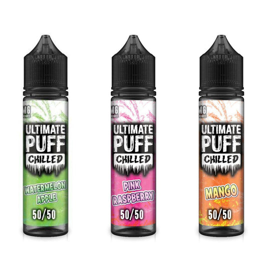 Ultimate Puff Chilled 50ml Shortfill | Great Deal Today