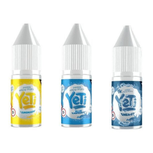Yeti 10ml Nic Salts Energy E-liquid | Best Price In UK
