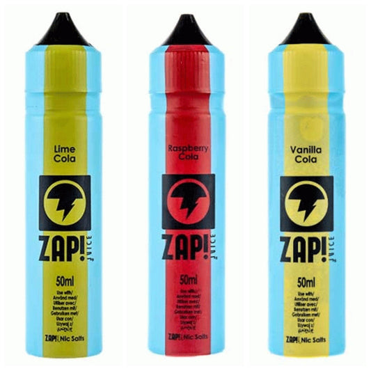 Zap 50ml Shortfill E-liquid-cola Series | Best Wholesale Price In UK