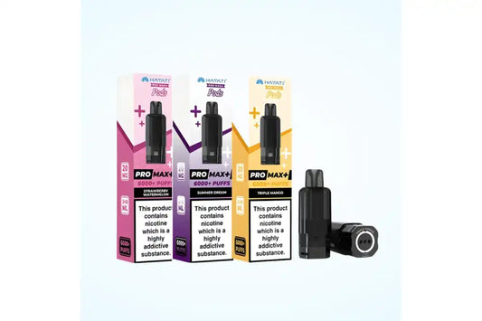 Hayati Pro Max + 6000 Puffs Replacement Pods