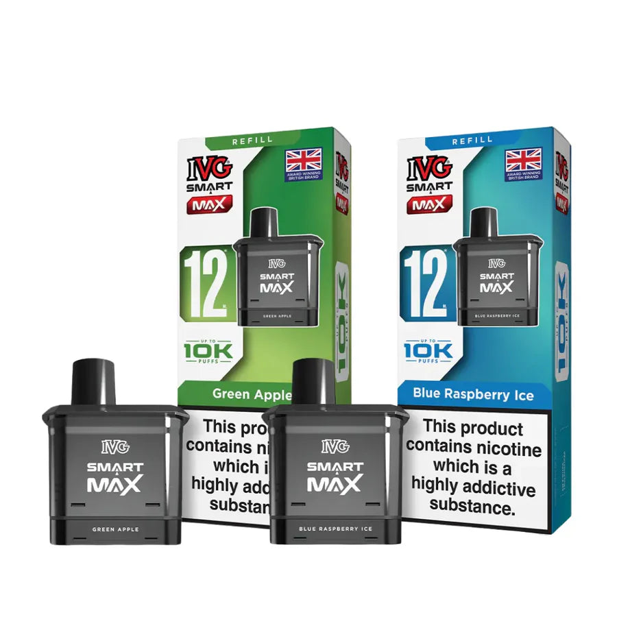 IVG Smart Max 10K prefilled replacement pod with 20mg nic salt