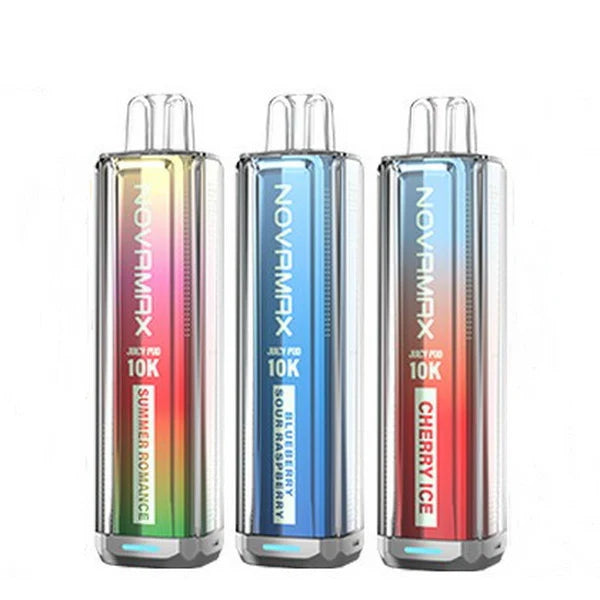 Box of 10's Juicy Pod Novamax 10000 Puff Prefilled Pod Kit | Vape 10000 Puffs