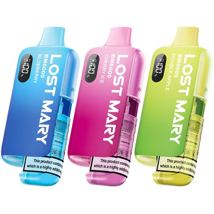 Lost Mary BM6000 Refillable Vape Kit | Best Price to buy