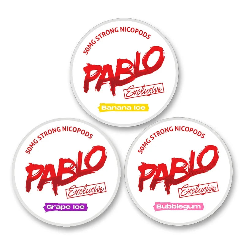 Pablo 50mg Nicotine Pouches – Extra Strong, Tobacco-Free