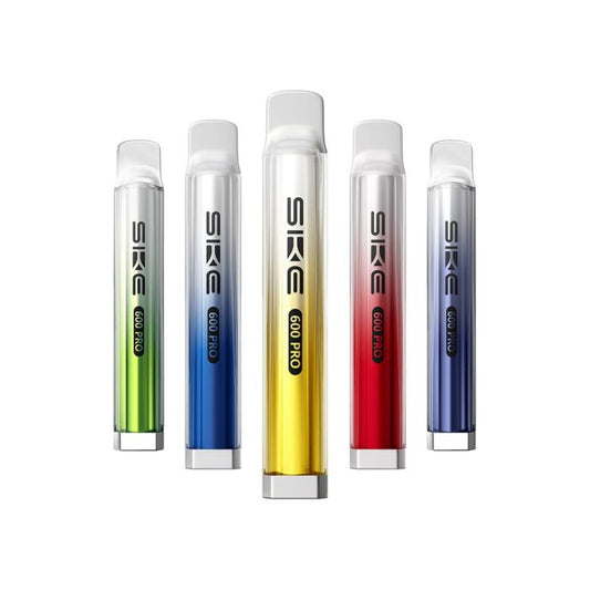 SKE Crystal Pro 600 Puffs 20mg Reusable Vape Pod kit | BEST PRICE