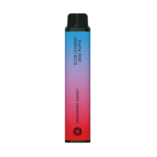 Strawberry Energy Elux Legend 3500 Puffs Disposable Vape | Great Deal Today