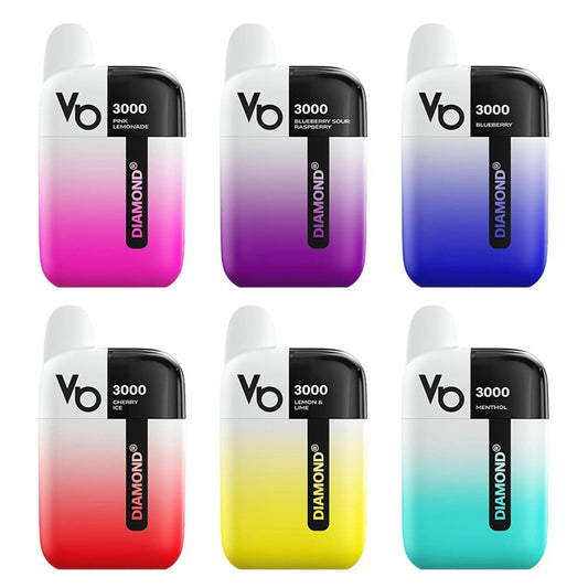 Vapes Bars Diamond 3000 Puffs Vape Kit | £6.49 Only