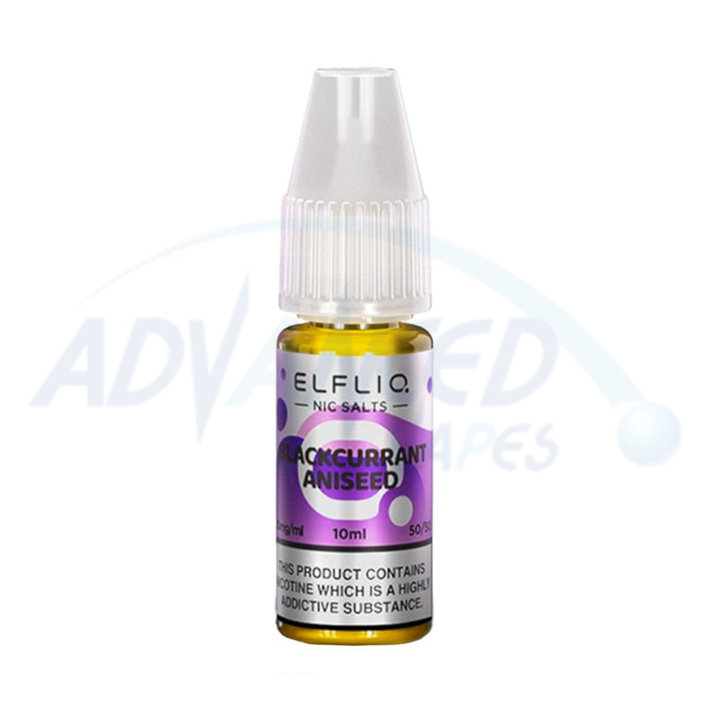 Blackcurrant Aniseed Elf Bar Elfliq 10ml Nic Salt