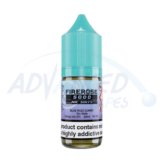 Blue Razz Gummy Elux Firerose 5000 Nic Salt