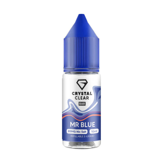 Mr Blue Crystal Clear Bar Nic Salt