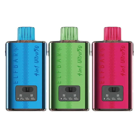Elf Bar 4-in-1 Ultra 50,000 Puffs Prefilled Vape Kit