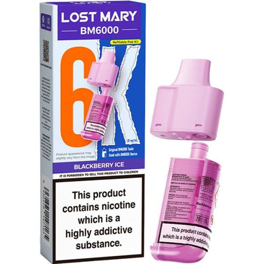 Lost Mary BM6000 Replacement Pods UK