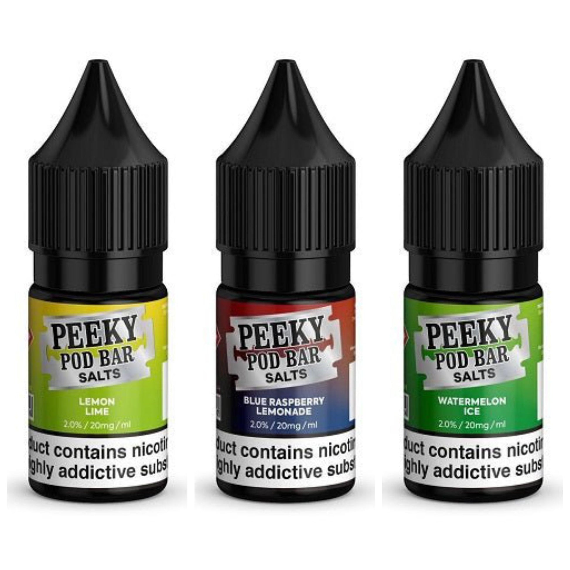 Peeky Blenders Pod Bar 10ml Nic Salts