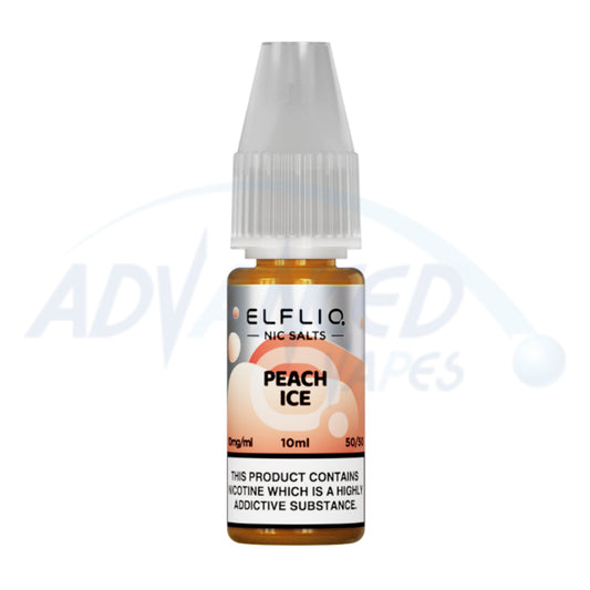 Peach-Ice-Elf-Bar-Elfliq-10ml-Nic-Salt