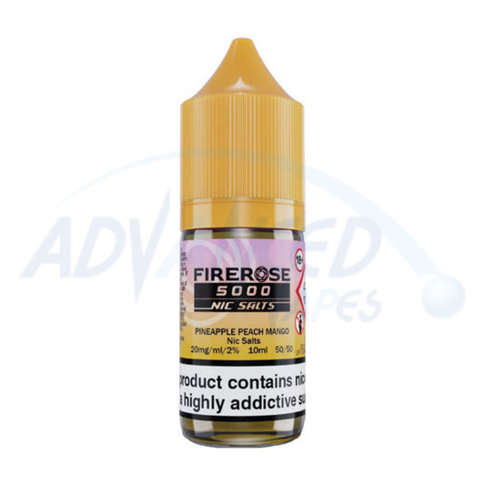 Pineapple Peach Mango Elux Firerose 5000 Nic Salt