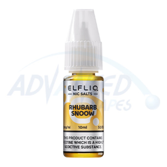 Rhubarb Snoow Elf Bar Elfliq 10ml Nic Salt