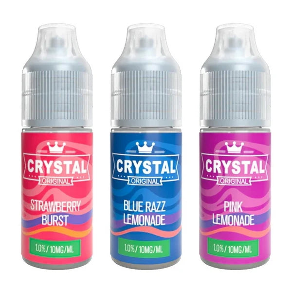 Box Of 10 Ske Crystal 10ml Nic Salts