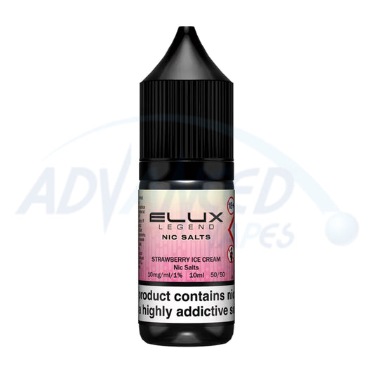 Strawberry Ice Cream Elux Legend 10ml Nic Salt
