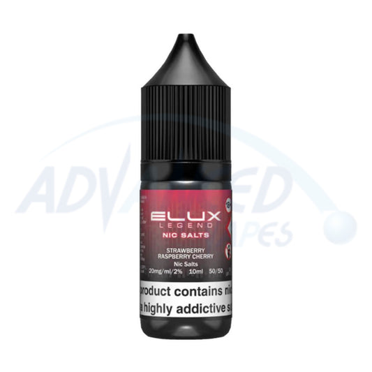 Strawberry Raspberry Cherry Elux Legend 10ml Nic Salt