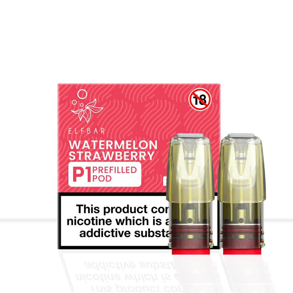 Watermelon Strawberry Elf Bar Mate 500 Prefilled Pods P1