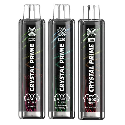 Box of 10 Crystal Prime Pro 4500 Puffs Vape Kit
