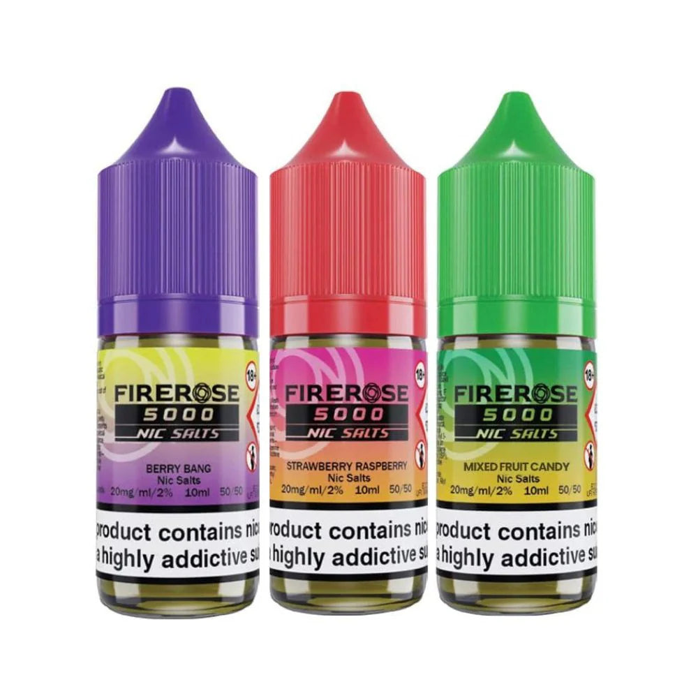 Box of 10 Elux Firerose 5000 Nic Salts | £16.99 Only