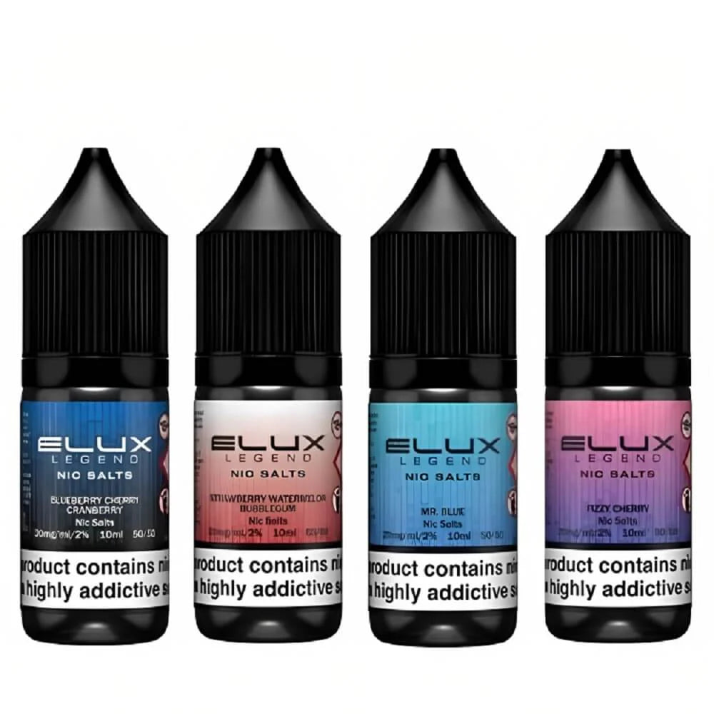 Box Of 10 Elux Legend Nic Salts 10ml E-Liquid | Wholesale Price