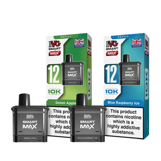 IVG Smart Max 10K prefilled replacement pod with 20mg nic salt
