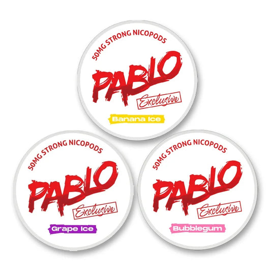 Pablo 50mg Nicotine Pouches – Extra Strong, Tobacco-Free