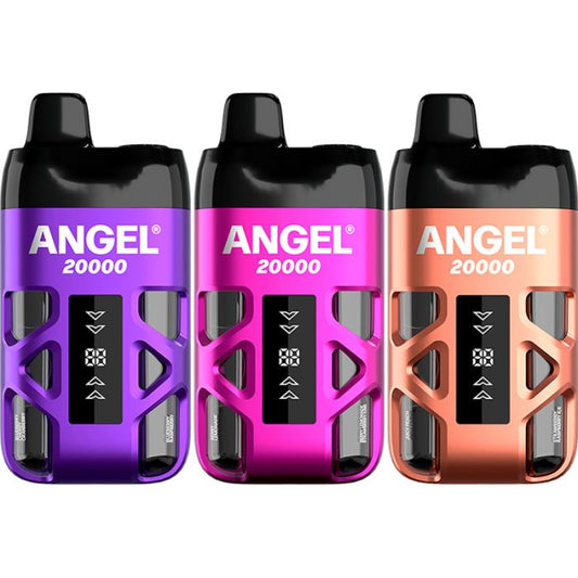 Box Of 10 Vapes Bars Angel 20000 Puff Wholesale Vape